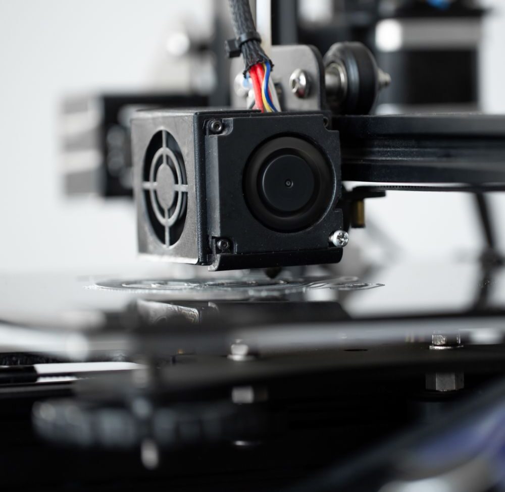 3d printing machine operation in the laboratory 4j6um2q